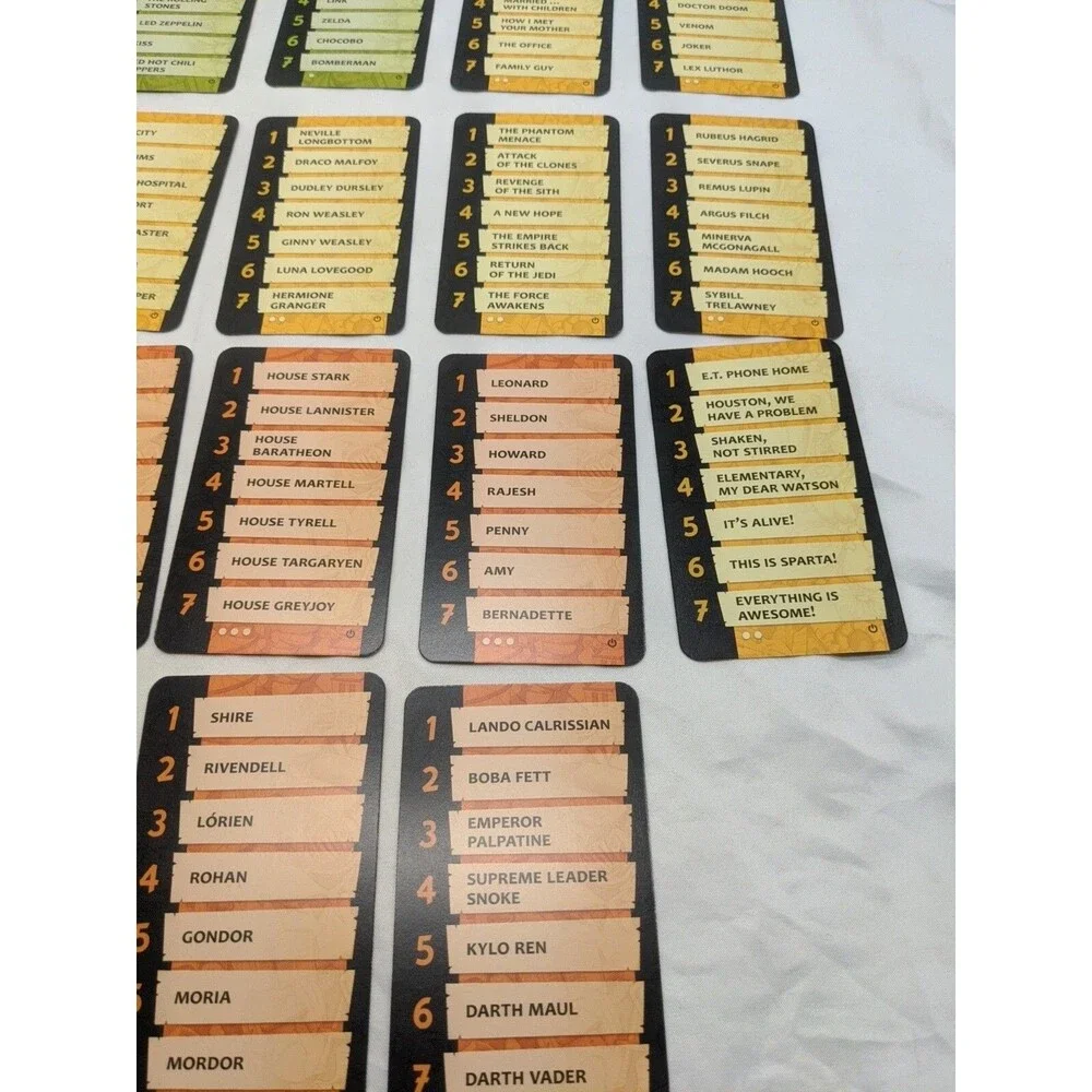(18) Czech Games Pictomania Promo Cards
